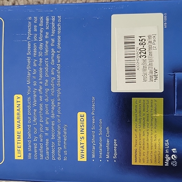 Samsung Galaxy S20 Ultra 5G Screen Protector - Picture 3 of 3